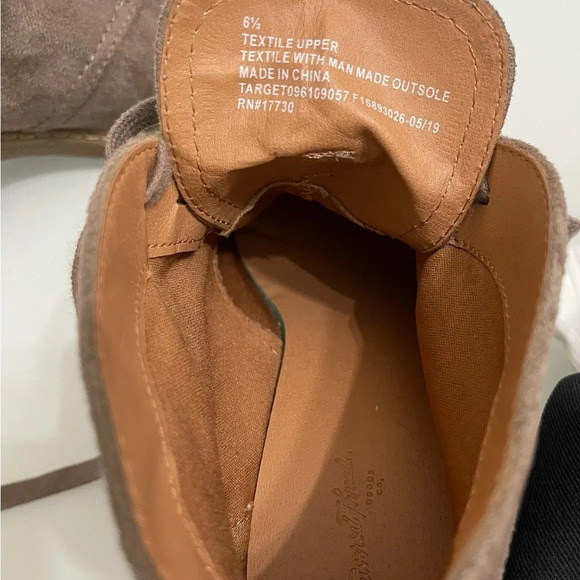 Universal Thread Tan Ankle Lace Up Booties 6.5 - Picture 7 of 7